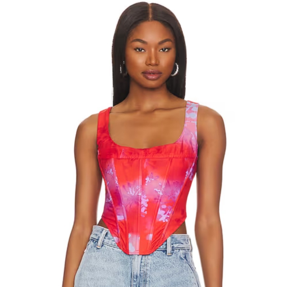 Miaou Campbell Corset Top - Picture 2 of 5